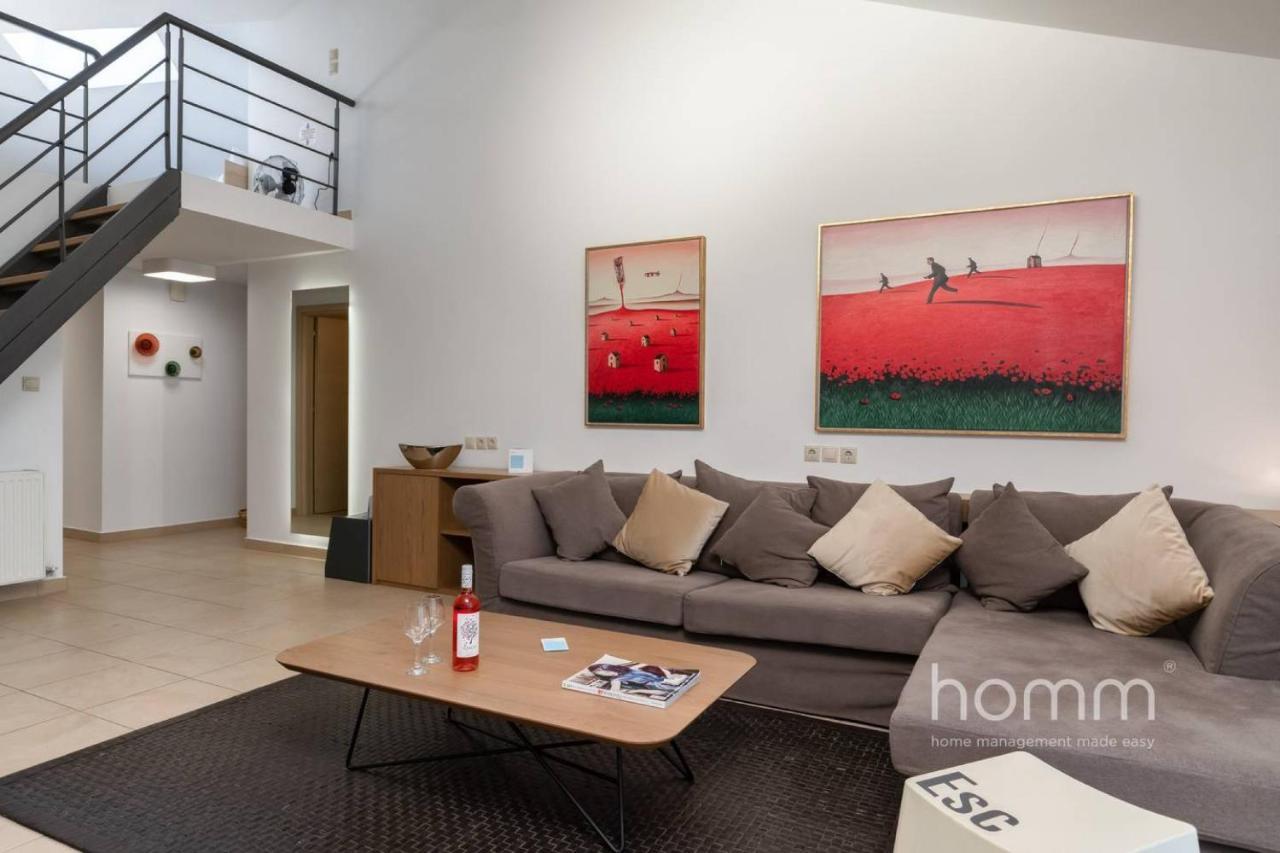 137Sqm Homm Apartment With Acropolis View 7Ppl Athens Exterior photo